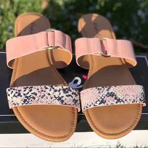 Sandals Pink/Snakeskin